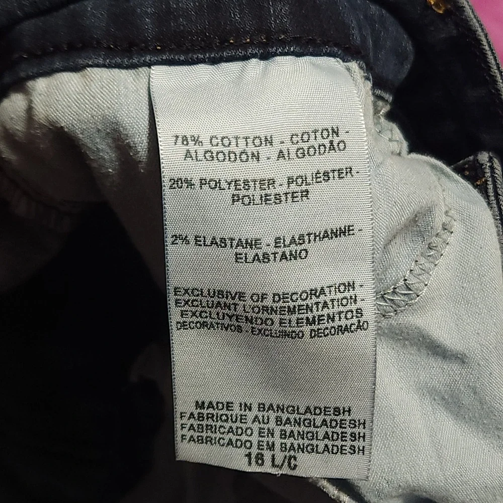 Denizen from Levi's Jeans Women's 16L‎ Modern Skinny Dark Wash Stretch Denim